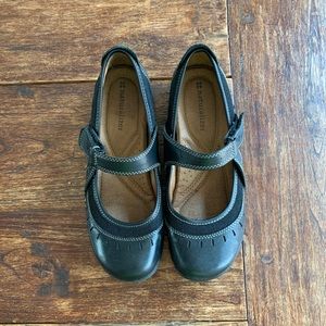 Naturalizer Black Leather Mary Janes